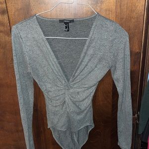 Forever 21 long sleeve body suit